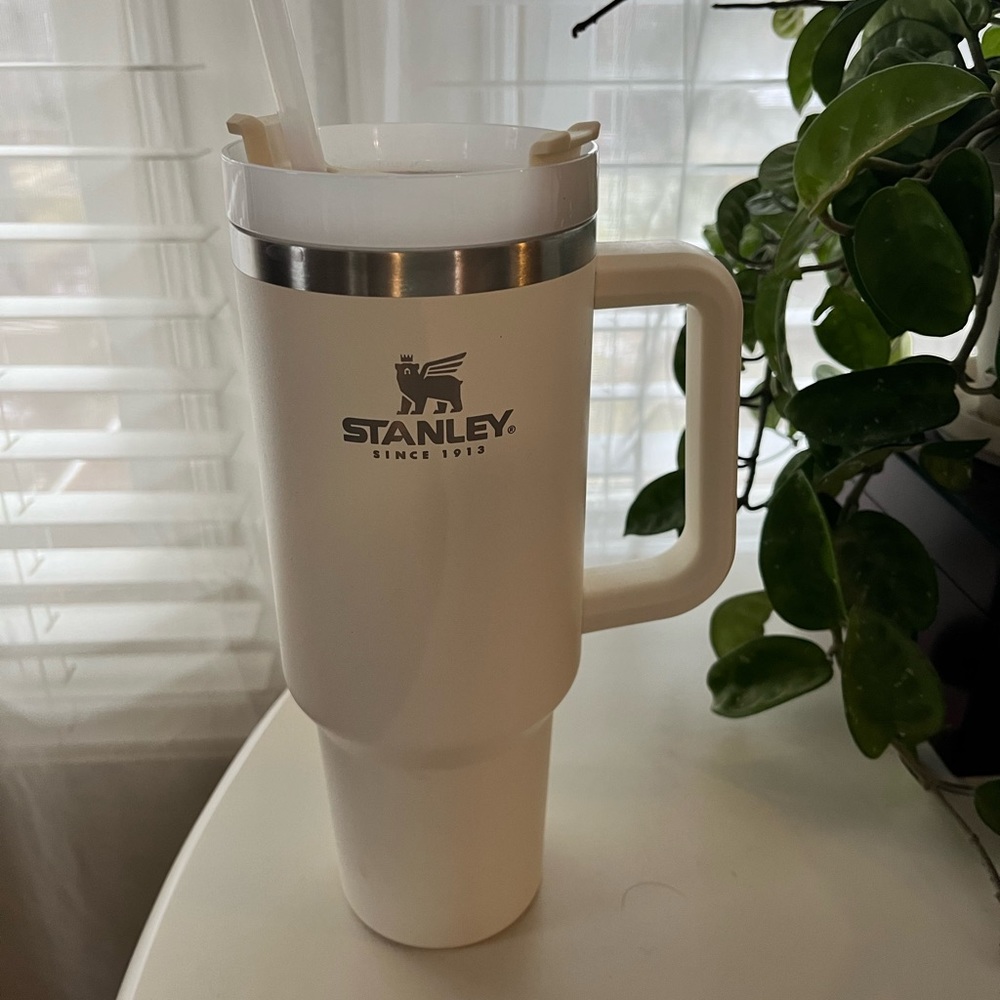 Stanley 40oz with lid and straw